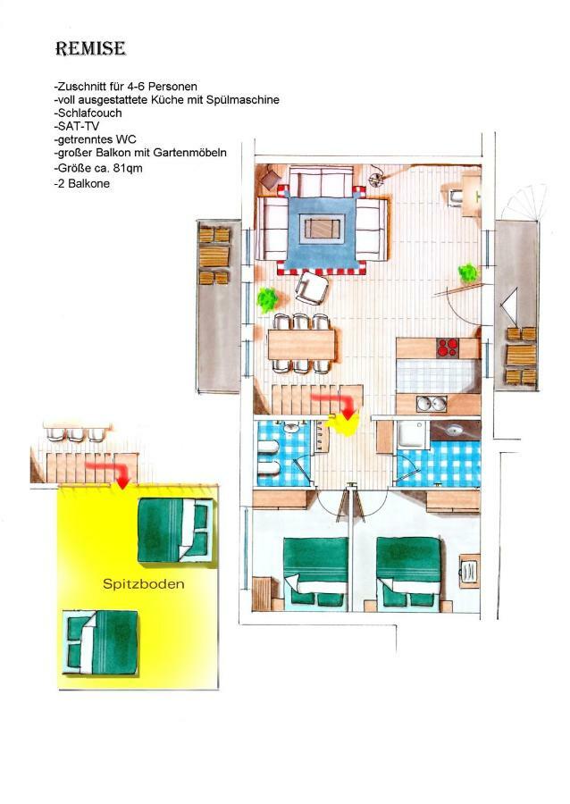 Ferien In Himmelpfort Ngoại thất bức ảnh